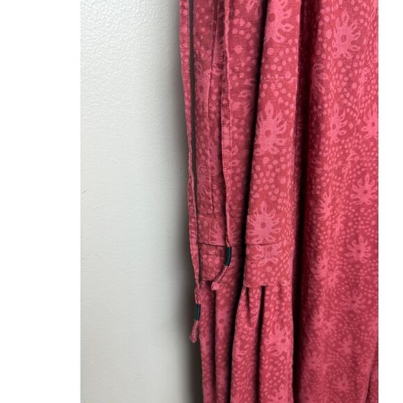 Anthropologie Kopal Keri Brick Hand Print Maxi Dress Sz. M - Picture 6 of 11